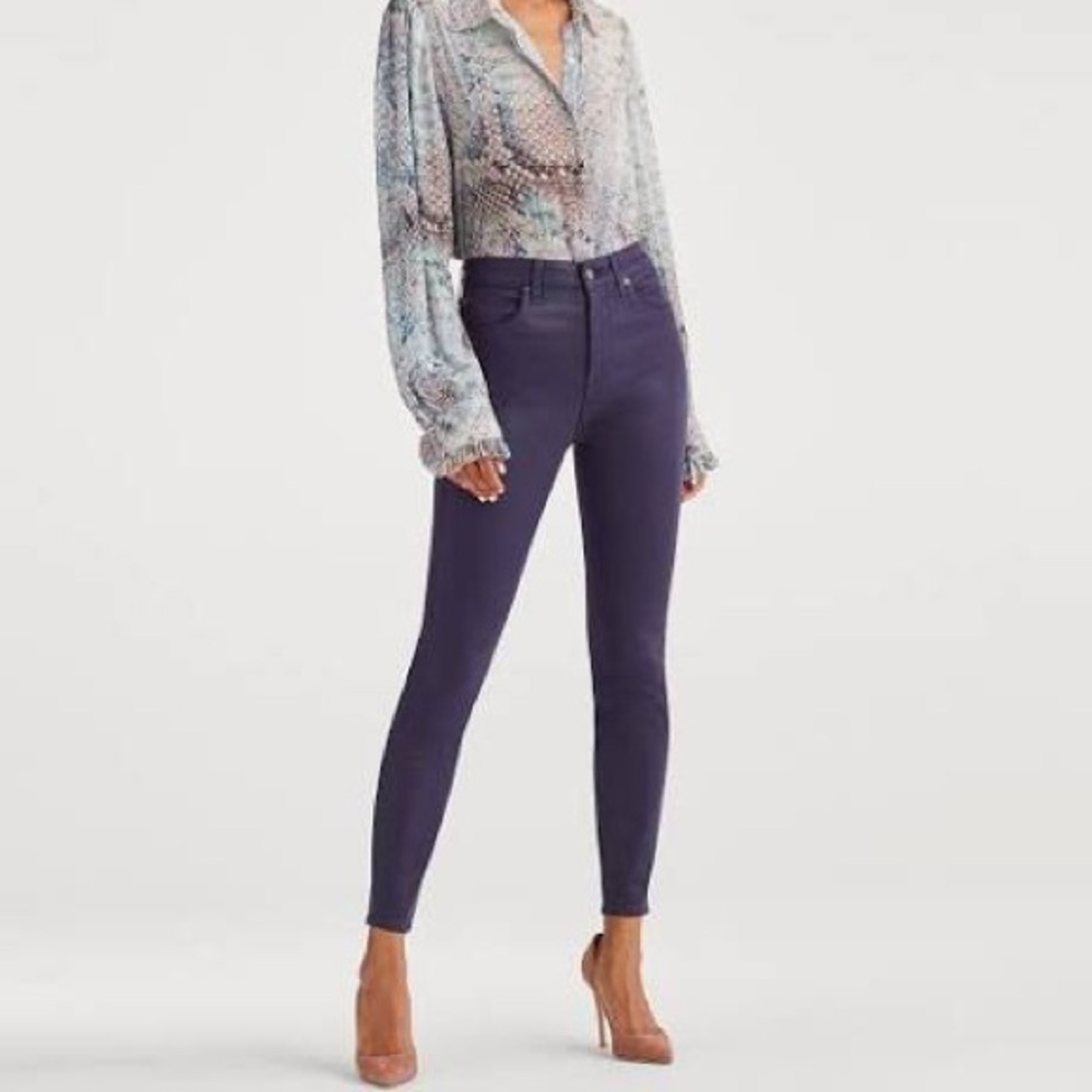 7 for all mankind unique waxed jeans - size 30